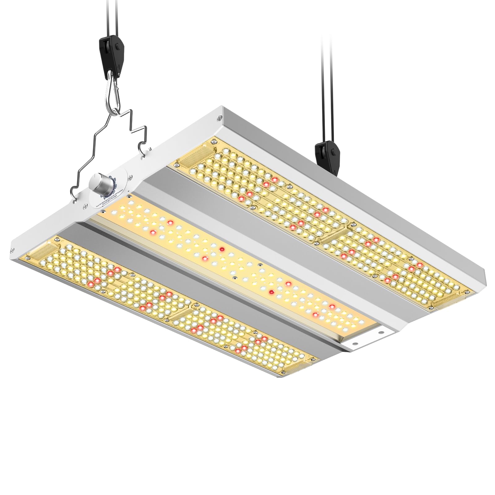 VIPARSPECTRA Lampa LED do uprawy roślin, XS1500-Pro, kompatybilna z diodami Samsung i sterownikiem MeanWell, możliwość ściemniania, pełne spektrum do roślin pokojowych